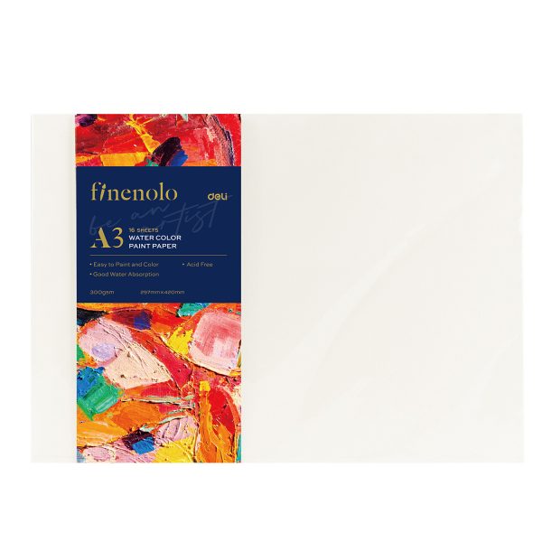 BLOC DESEN ACUARELA A3 300G 16 COLI DELI – poza 1
