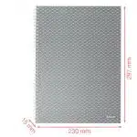 CAIET BIROU SPIRA A4 80F AR LAVANDA COPERTA CARTON COLOUR'BREEZE ESSELTE – poza 5