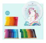 CARIOCA 33 CULORI UNICORNI 2023 CONNECTOR FABER-CASTELL – poza 2