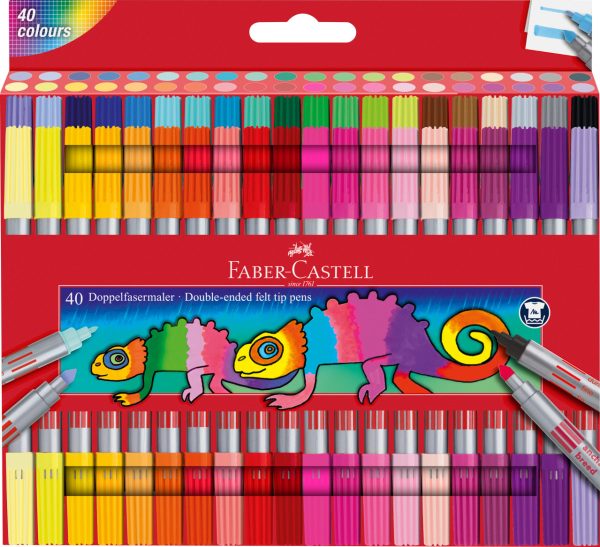 CARIOCA 40 CULORI 2 CAPETE FABER-CASTELL – poza 1