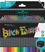 CREIOANE COLORATE 100 CULORI BLACK EDITION FABER-CASTELL – poza 2