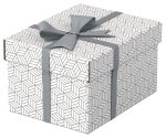 CUTIE DEPOZITARE CU CAPAC 25*20*15CM ALBA RECYCLED ESSELTE – poza 2