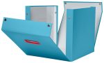 CUTIE DEPOZITARE CU CAPAC SI MANER PLIABILA 32*35*36CM GALBEN CHIHLIMBAR COSY LEITZ – poza 5