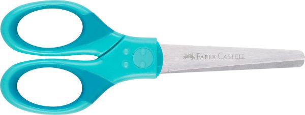 FOARFECA SCOLARA CU PROTECTIE GRIP TURCOAZ FABER-CASTELL – poza 2