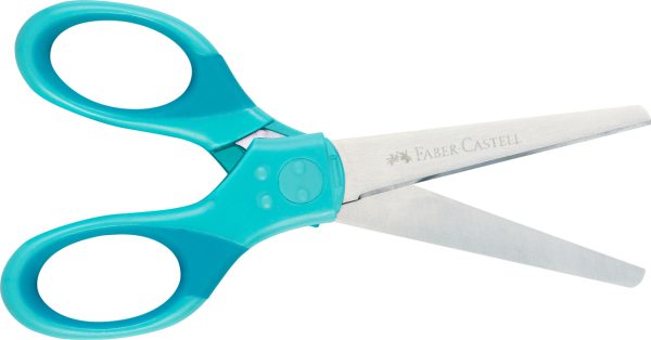 FOARFECA SCOLARA CU PROTECTIE GRIP TURCOAZ FABER-CASTELL – poza 3