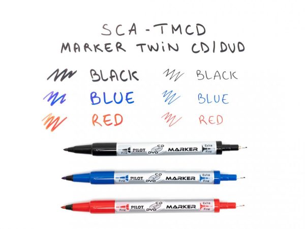 MARKER CD 2 CAPETE NEGRU TWIN PILOT – poza 3