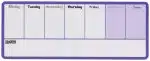 PLANNER MAGNETIC SAPTAMANAL 140*36 CM MOV NOBO – poza 1