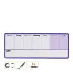 PLANNER MAGNETIC SAPTAMANAL 140*36 CM MOV NOBO – poza 4