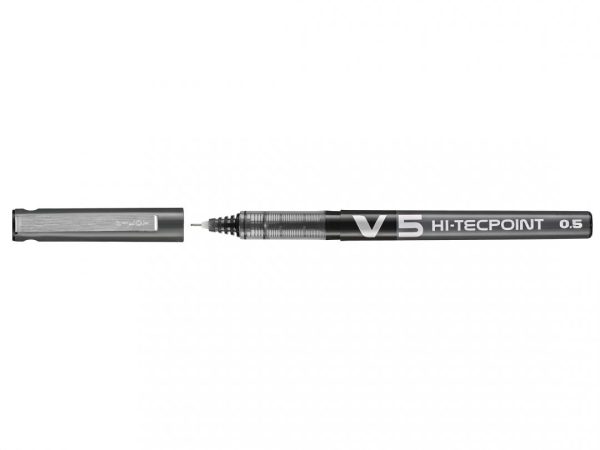 ROLLER 0.5MM V5 NEGRU HI-TECPOINT PILOT – poza 1