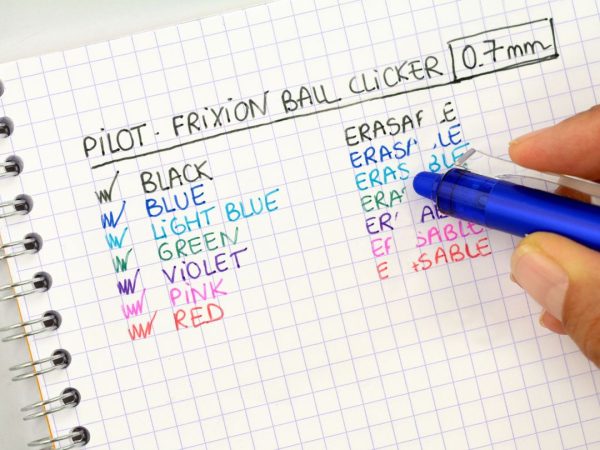ROLLER 0.7MM ALBASTRU DESCHIS CLICKER FRIXION PILOT – poza 3