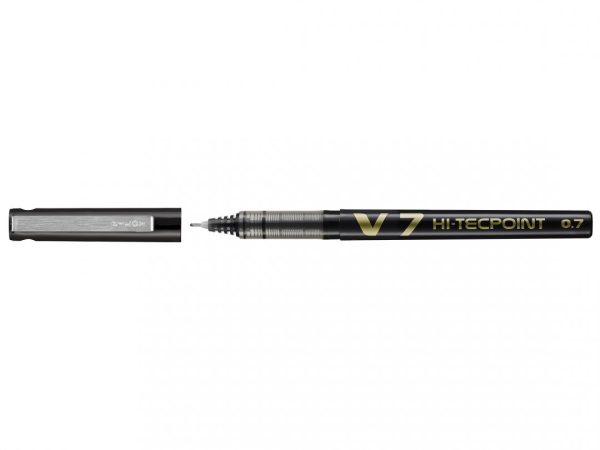 ROLLER 0.7MM V7 NEGRU HI-TECPOINT PILOT – poza 1