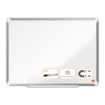 WHITEBOARD MAGNETIC OTEL LACUIT 45*60CM PREMIUM PLUS NOBO – poza 2