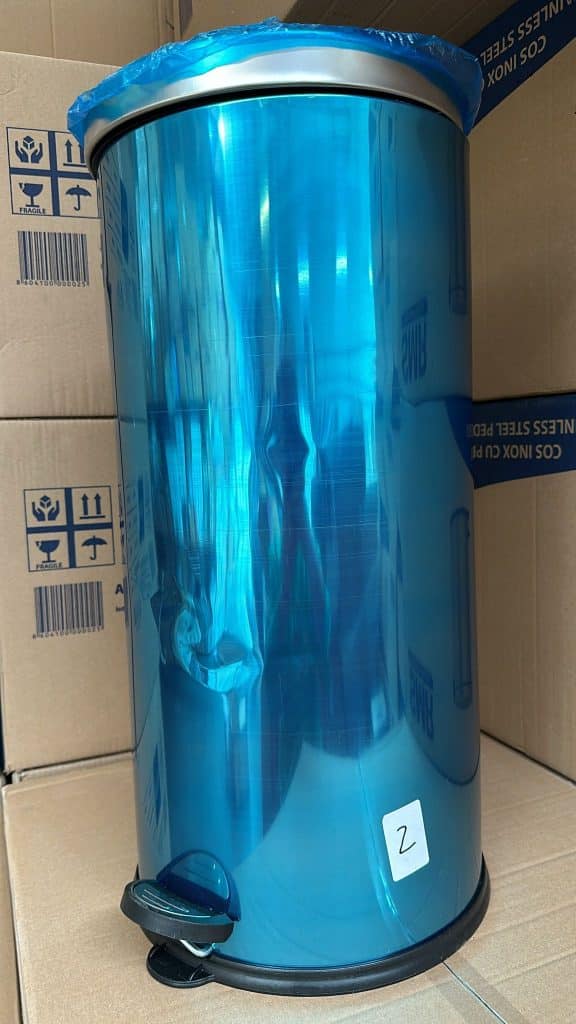 RESIGILAT #2 Cos inox 30 litri cu pedala – poza 1