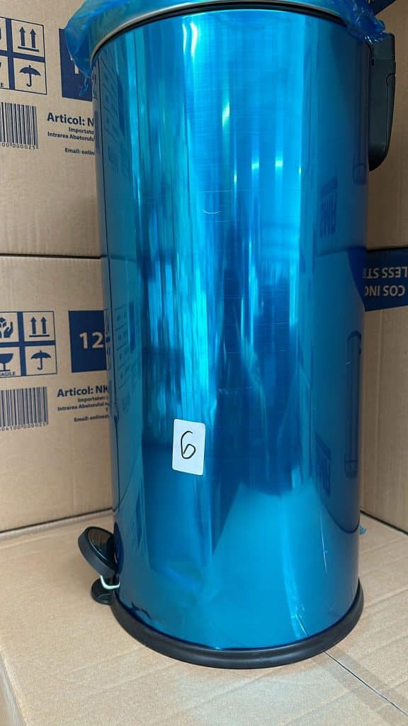 RESIGILAT #6 Cos inox 30 litri cu pedala – poza 1