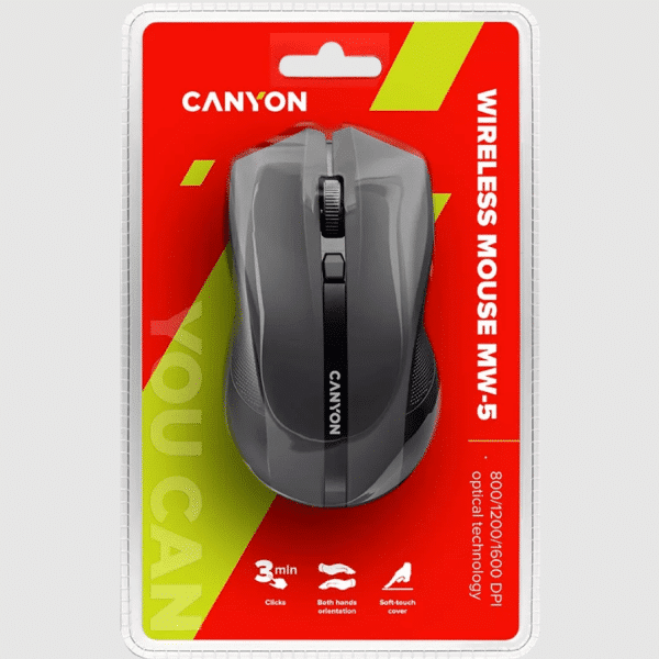 CANYON Mouse Wireless MW-5 1600DPI – poza 4