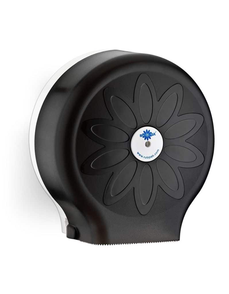 Dispenser de plastic de hartie igienica Mini Jumbo Negru – poza 1