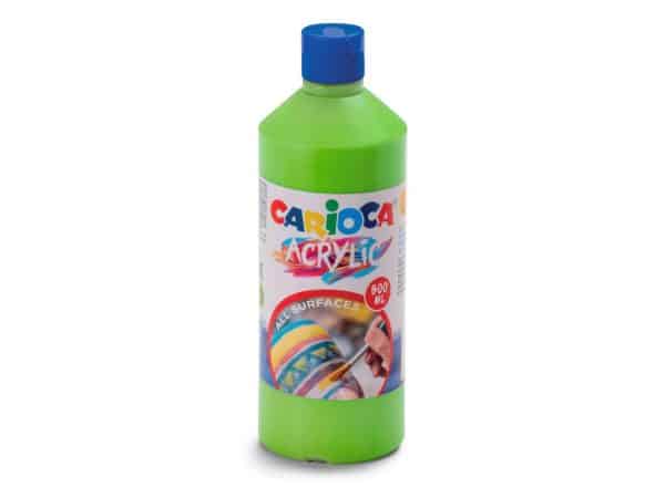 Acuarele acrilice tempera Carioca 500 ml Verde – poza 1