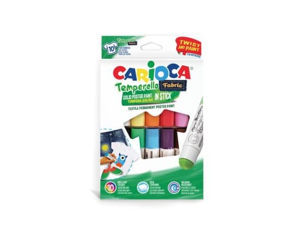 Creion-tempera Temperello Fabric Carioca 10/set – poza 1