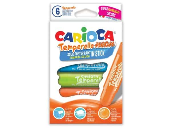 Creion-tempera Temperello Neon 6/set – poza 1