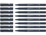Fineliner Schneider Pictus 8 buc/portofel – poza 2