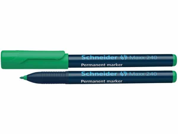Marker permanent  Schneider Maxx 240 Verde – poza 1