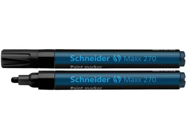 Marker cu vopsea Schneider Maxx 270 Negru – poza 1