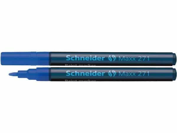 Marker cu vopsea Schneider Maxx 271 Albastru – poza 1