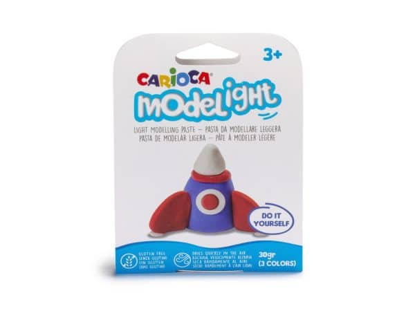 Plastilina ModeLight Carioca mijloace de transport Racheta – poza 1