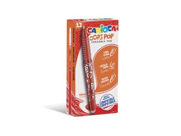 roller-stergere-0-7-mm-carioca-oops-pop-rosu - Furnizor-Unic