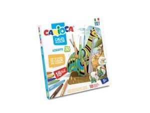 Set creativ Create & Color Carioca Girafa 3D – poza 1