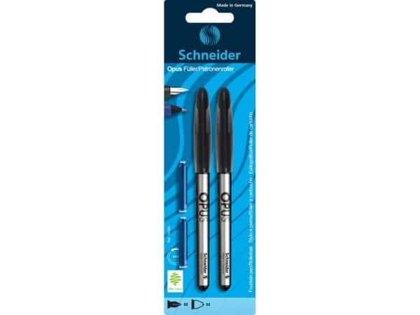 set-stilou-roller-schneider-opus-negru - Furnizor-Unic