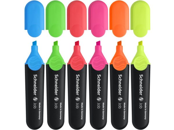 Set Textmarker Schneider Job 6 culori – poza 2