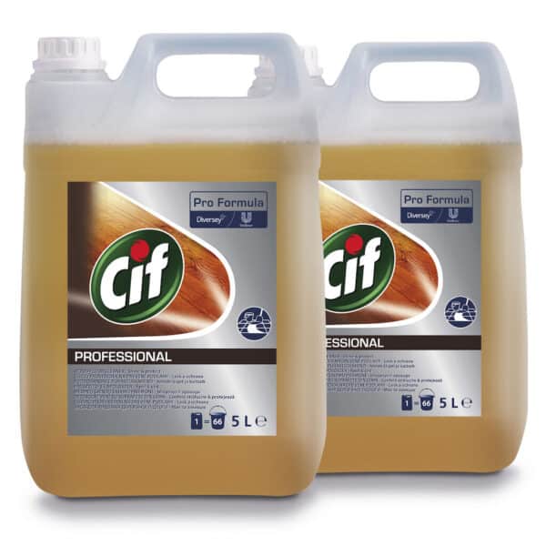 Detergent Parchet si Suprafete din Lemn Cif Professional 5L – poza 4