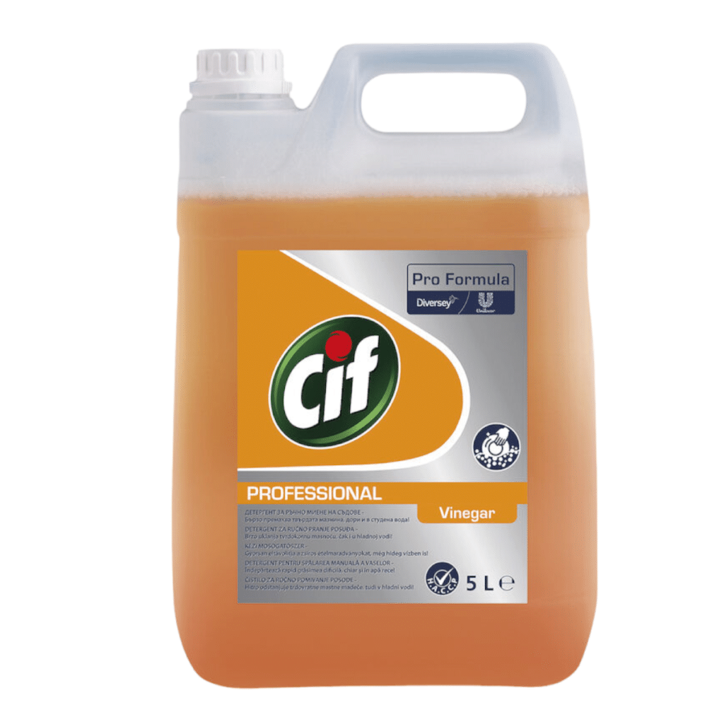 Cif Professional Detergent manual de vase cu otet, 5L – poza 1