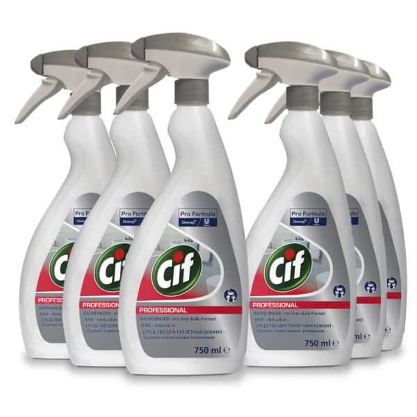 Cif Pro Formula Detergent Detartrat pentru Baie 750 ml – poza 4