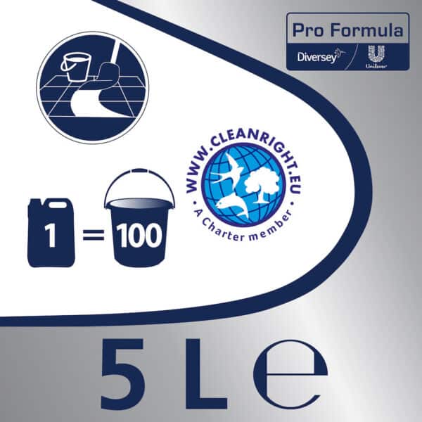 Detergent universal pentru suprafețe, Cif Pro Formula, Lemon fresh, 5l – poza 2