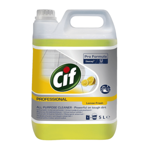 Detergent universal pentru suprafețe, Cif Pro Formula, Lemon fresh, 5l – poza 1