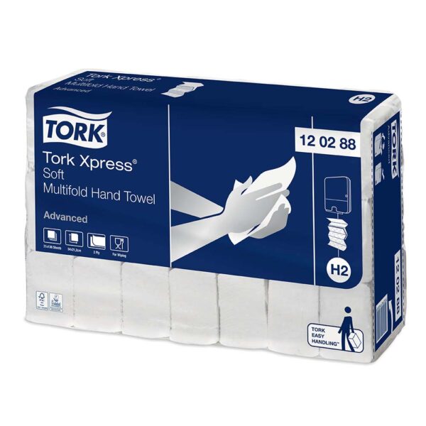 Servetele Tork Xpress® Soft Advanced 2 pliuri 180 Buc/Pac – poza 2