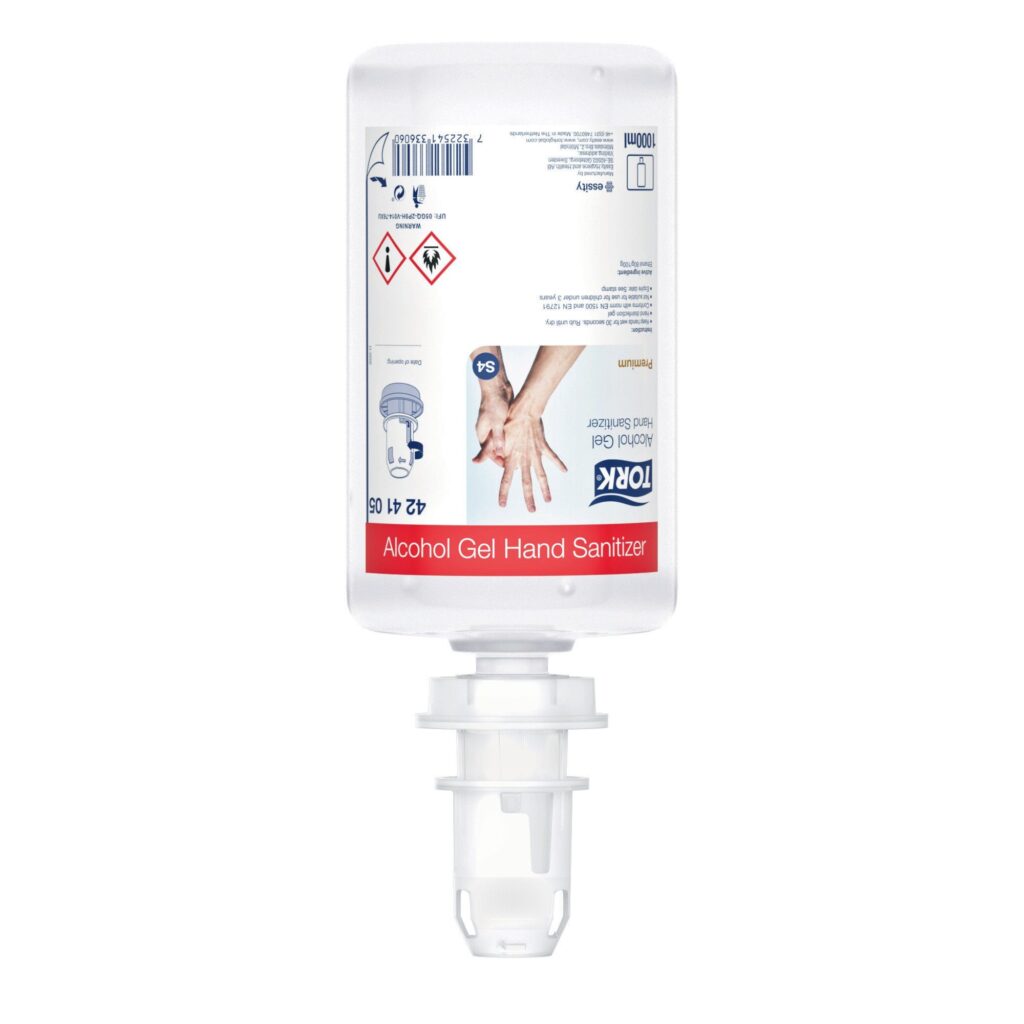Dezinfectant gel Tork 1l pentru maini pe baza de alcool – poza 1