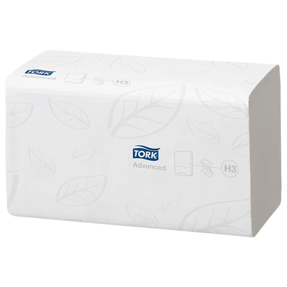 Servetele Tork albe pliate Advanced 2 Pliuri 250 Buc/Pac – poza 1