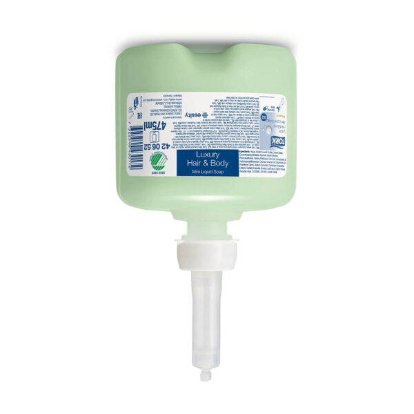 Crema de dus pentru corp si par Luxury Tork 475ml Verde – poza 1