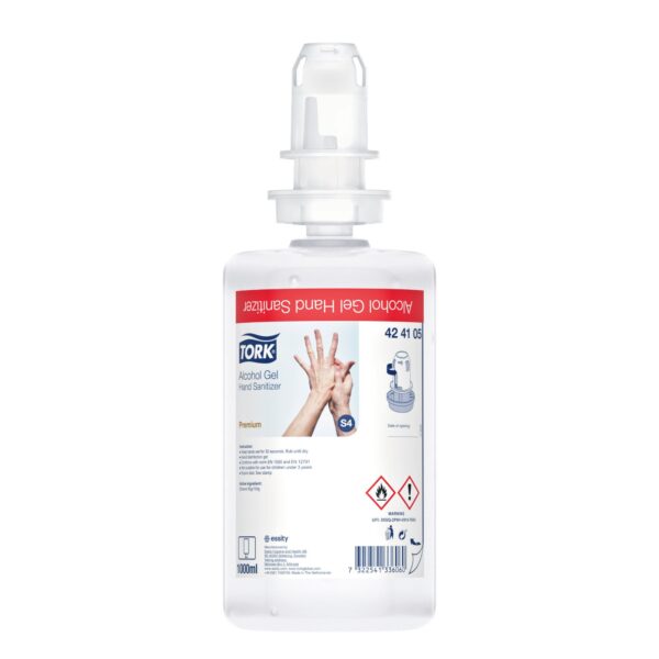 Dezinfectant gel Tork 1l pentru maini pe baza de alcool – poza 2
