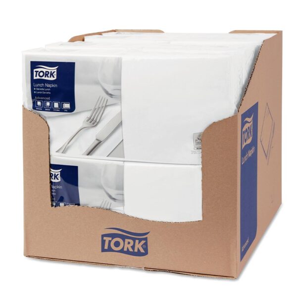 Sevetele de masa advance Tork 2 pliuri 33x33 – poza 3