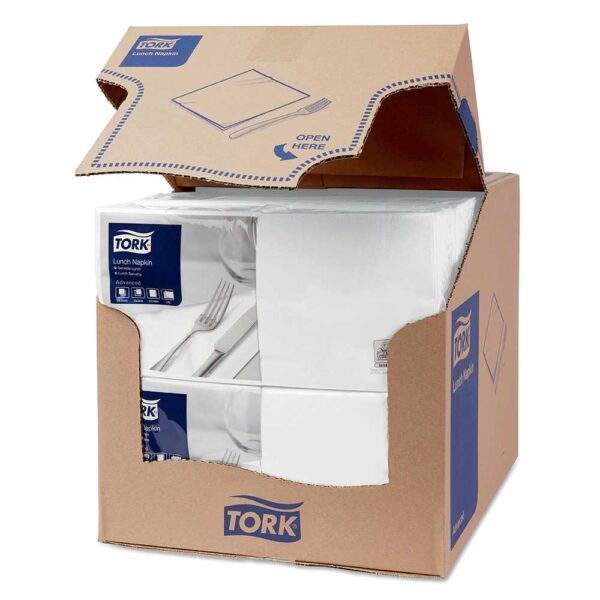 Sevetele de masa advance Tork 2 pliuri 33x33 – poza 4