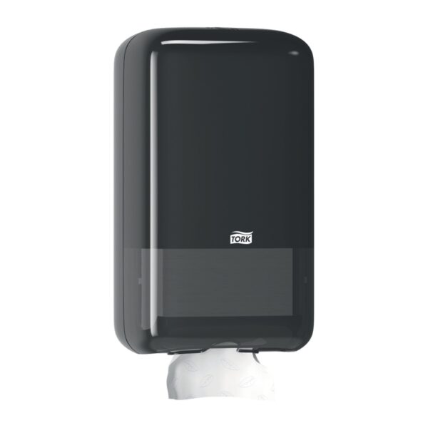 Dispenser hartie igienica pliata Tork bulk Negru – poza 2