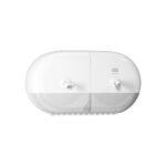 Dispenser hartie igienica SmartOne® Mini Dublu Tork Alb – poza 2