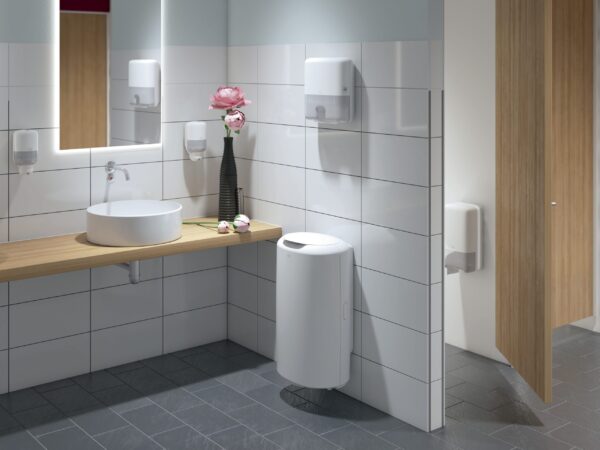 Dispenser hartie igienica Tork 2 role Alb – poza 5