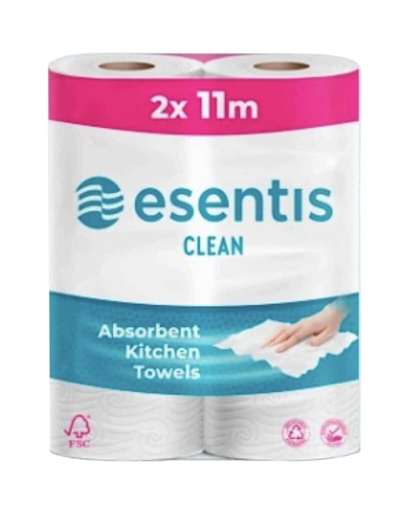 Set 2 prosoape bucatarie Esentis Clean 11 metri – poza 1