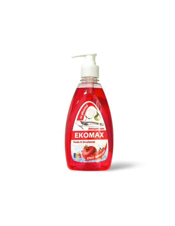 Detergent vase EKOMAX Ultradish Rodie si Bicarbonat 500ml – poza 1