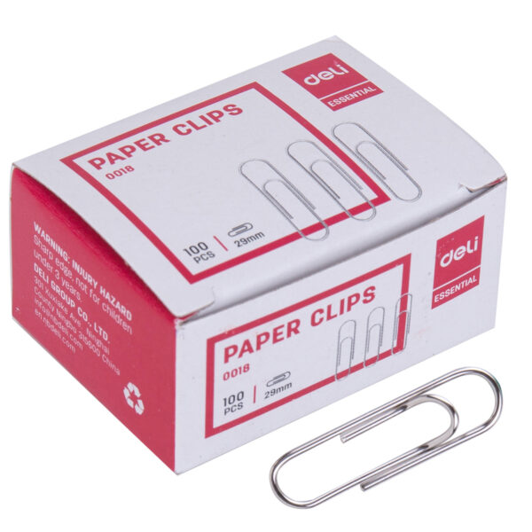 AGRAFE METAL 29 MM 100 BUC/CUT DELI – poza 1